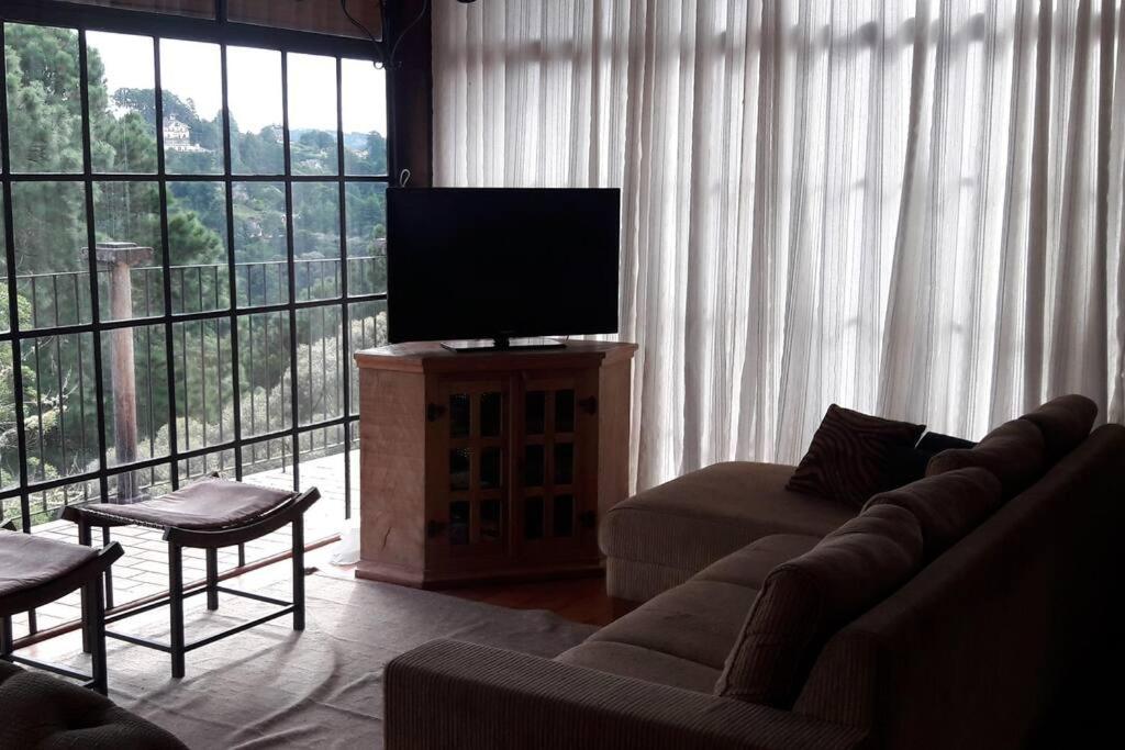 Casa E Vista Privilegiadas No Alto Do Capivari Campos do Jordão Eksteriør billede